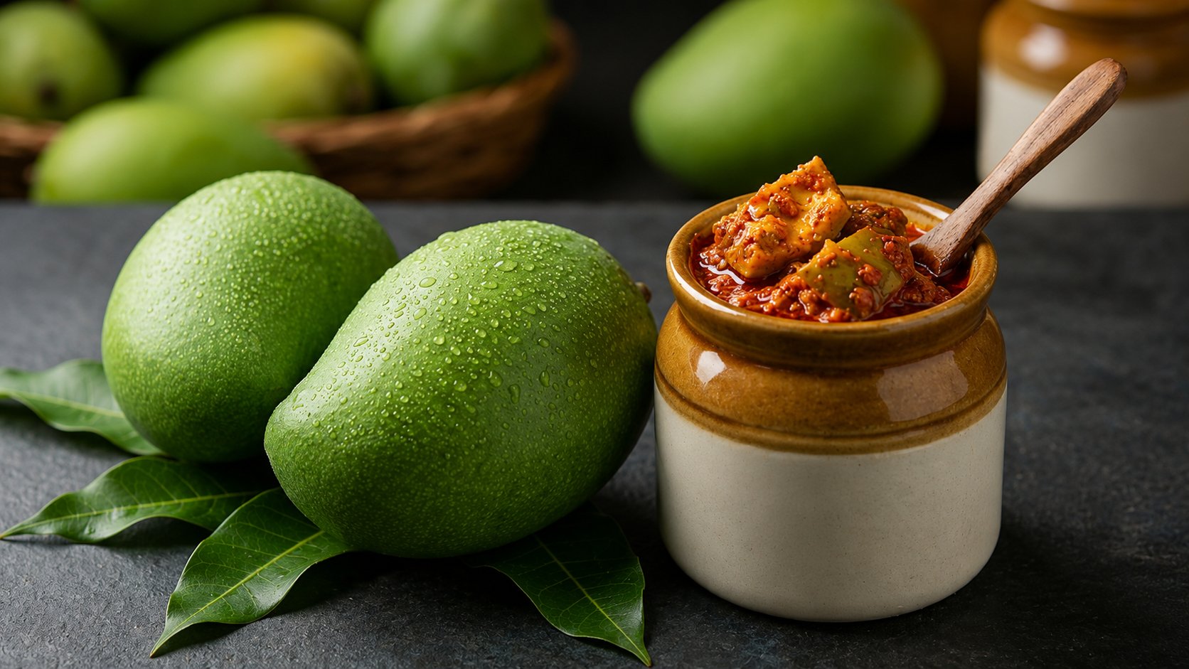 Jalalu Raw Mangoes for Pickling